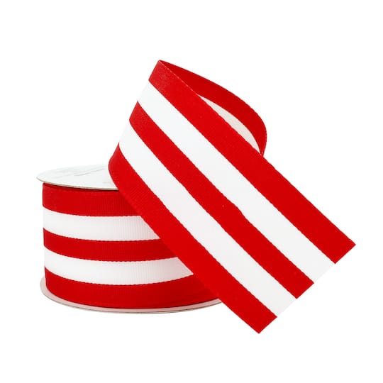 1.5" x 3yd. Grosgrain Striped Ribbon by Celebrate It